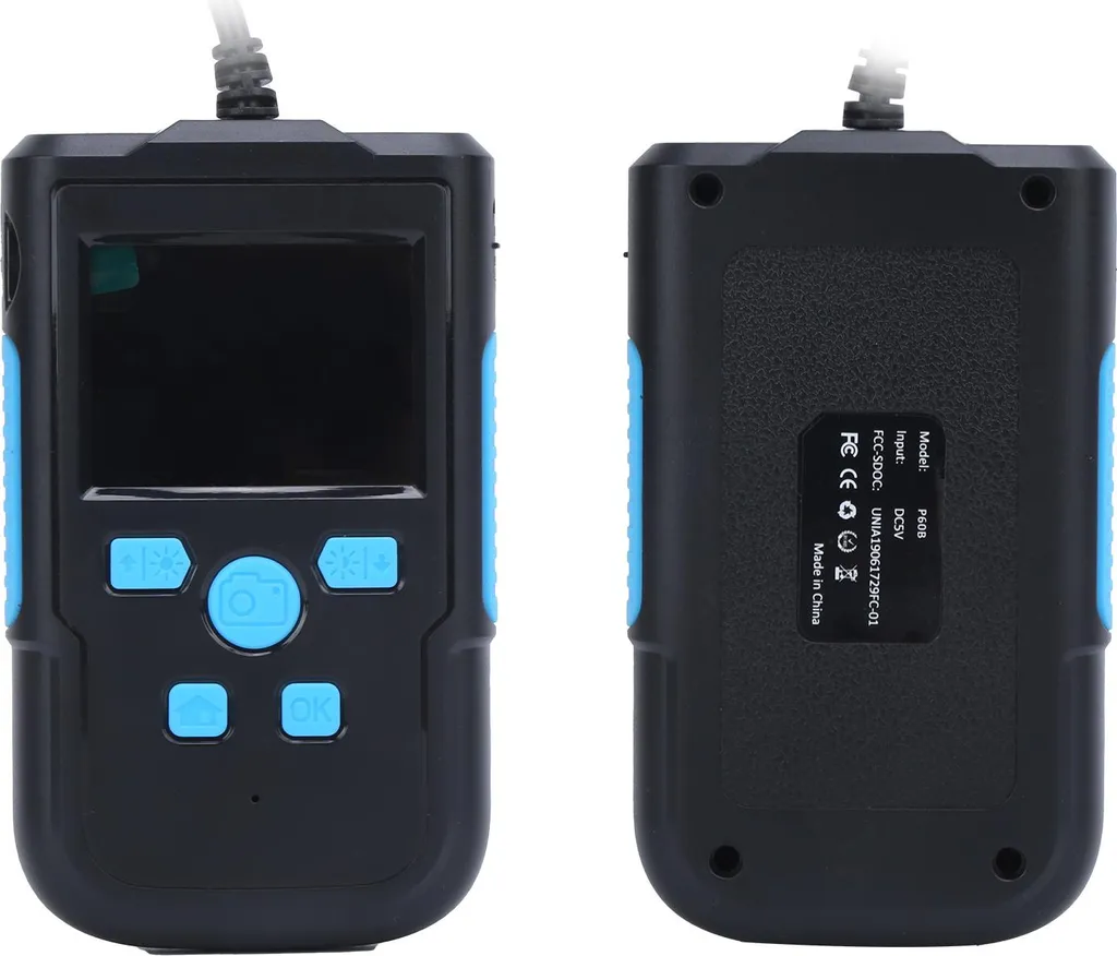 Endoscope portable à 8 LED réglables et caméra étanche HD pour travaux