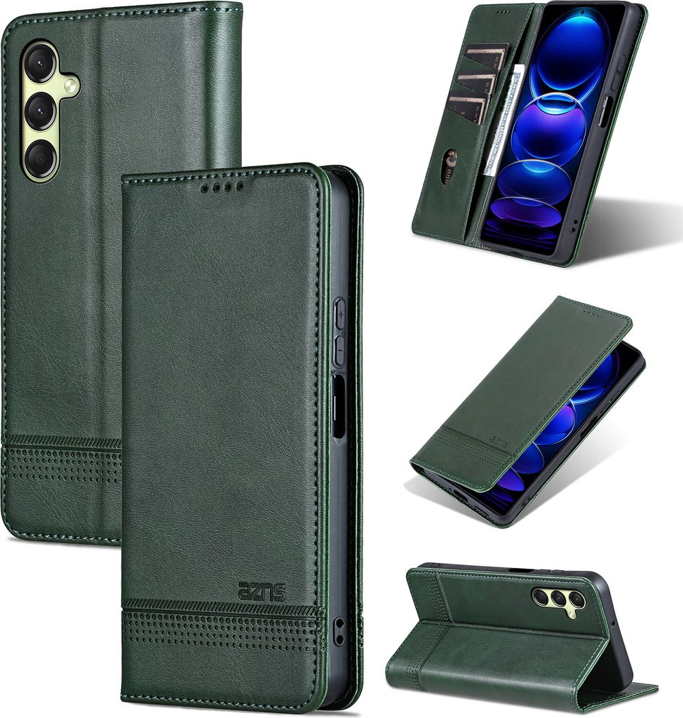 Leder Hülle für Samsung Galaxy A16 5G/4G, Klapphüllen Produktbild 