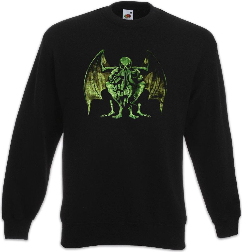 Urban Backwoods Cthulhu XVII, Sweatshirt, Farbe: Schwarz, Größe: S