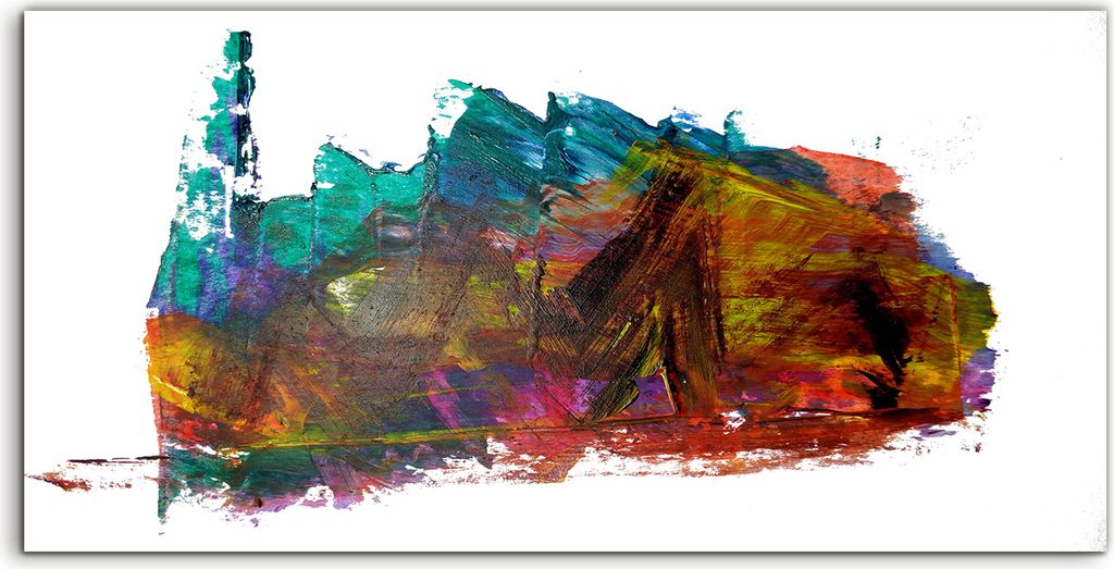 Coloray Spritzschutz aus Glas 120x60 Wandkunst Küchenrückwand Foto Bild Malerei abstrakte Moderne