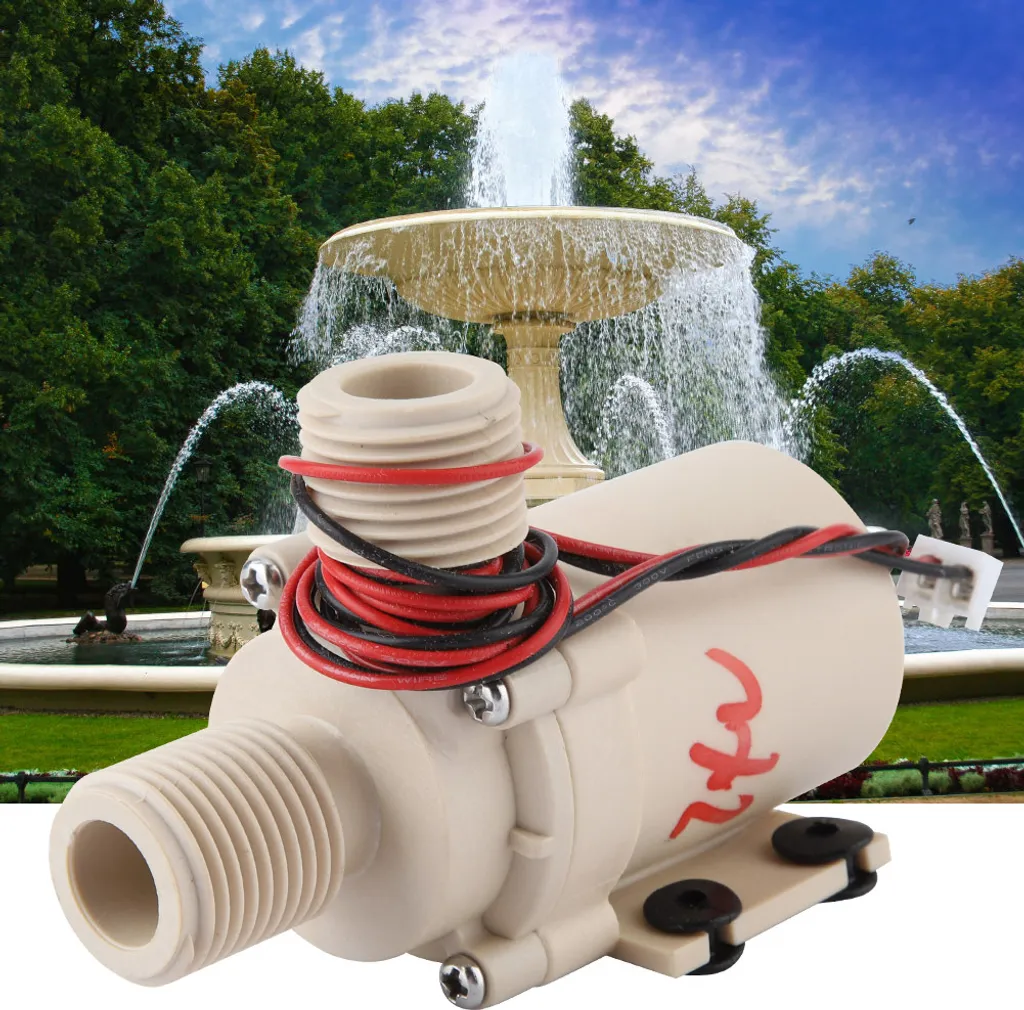 Pompe à eau de circulation 24V 8L/min brushless modèle ultra compact - 3