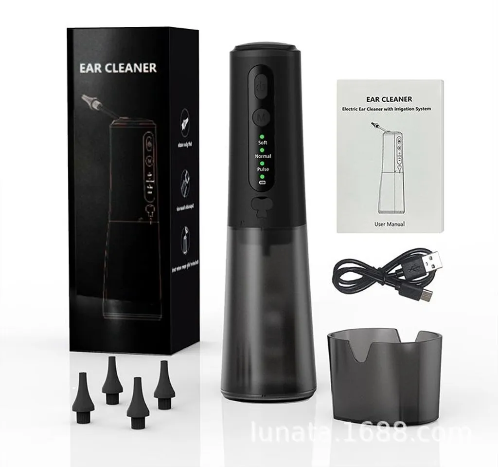 Nettoyant pour les oreilles anti-bouchon - Solution douce sans coton-tige