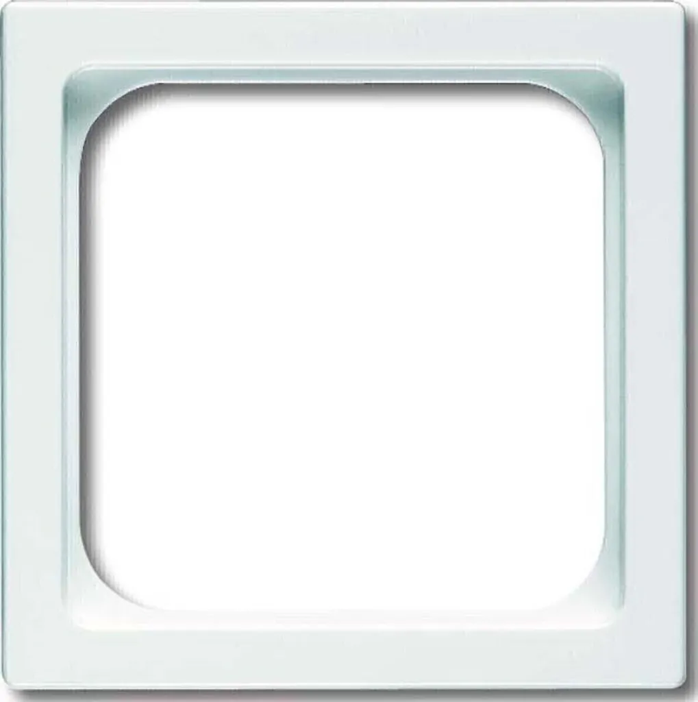 Cadre intermédiaire Busch-Jaeger 50x50 mm : finition parfaite blanc