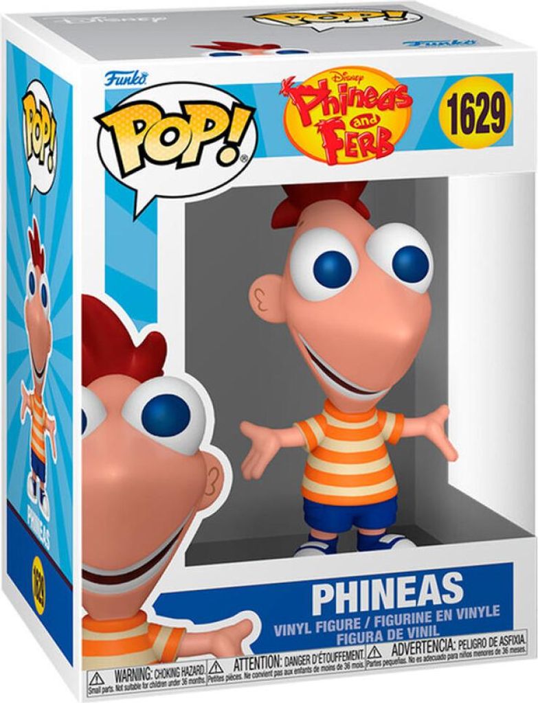 Statuetta Funko POP Phineas and Ferb 1629 Phineas Immagine del prodotto 