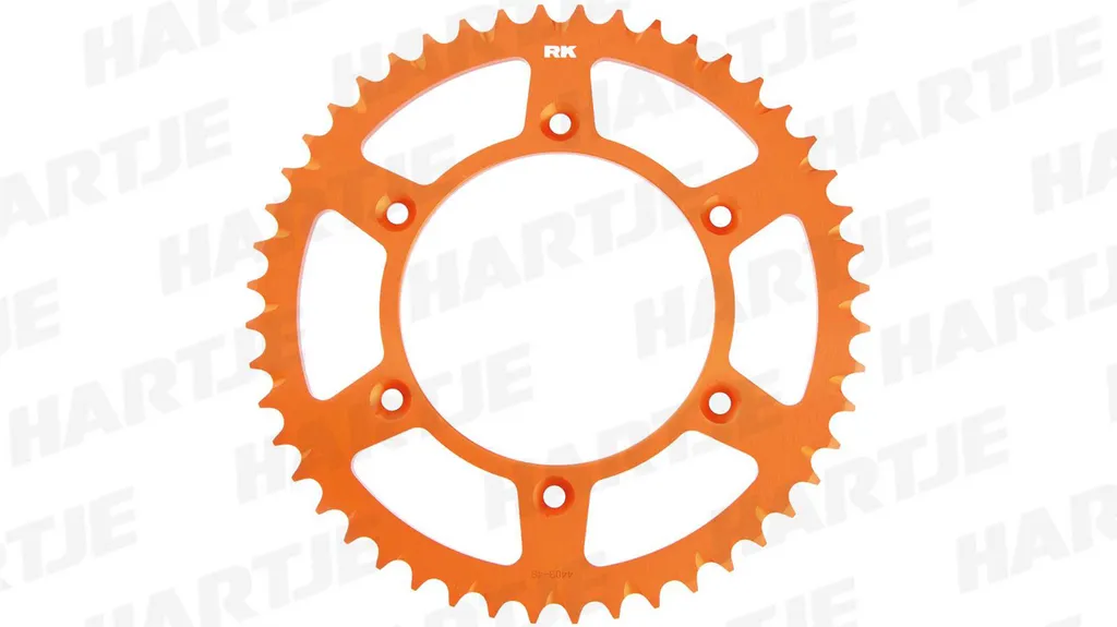 Couronne de Moto RK A4403 520 en Aluminium pour Transmission Sport