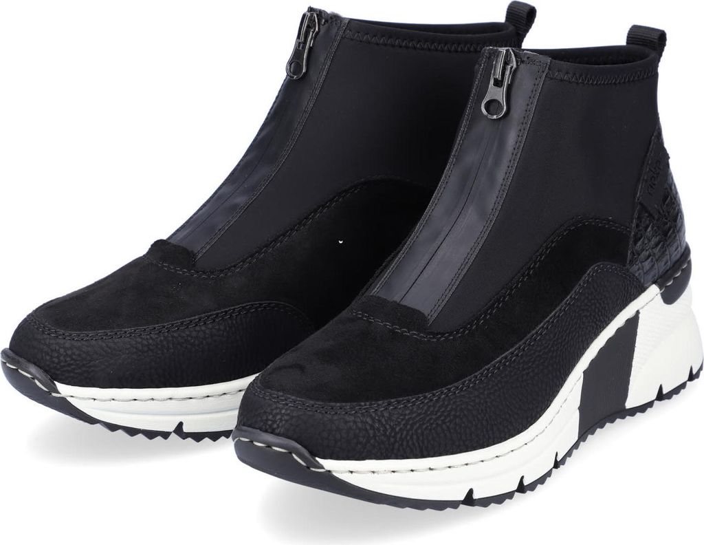 Rieker Damen Sneaker high schwarz , Damen:37 EU Produktbild 