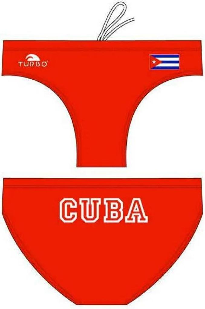 Turbo Cuba Badeslip Rot 3XL Herren Rot 3XL