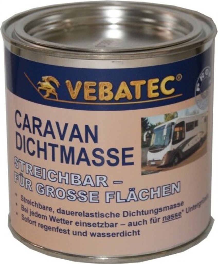 Vebatec CARAVAN DICHTSTOFF streichbar 750g Produktbild 
