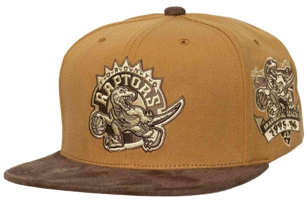 Mitchell & Ness Strapback Cap - COFFEE Toronto Raptors