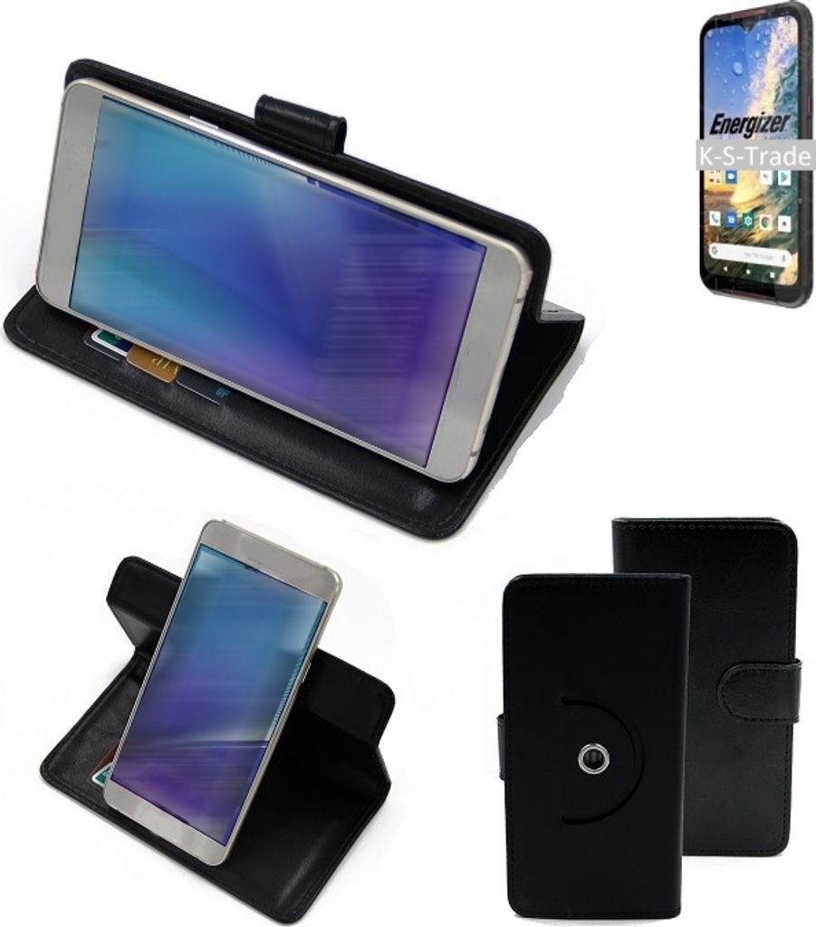 K-S-Trade Case Schutzhülle Handyhülle kompatibel mit Energizer Hard Case H620S Flipcase Smartphone Cover Handy Schutz Tasche Klapphülle