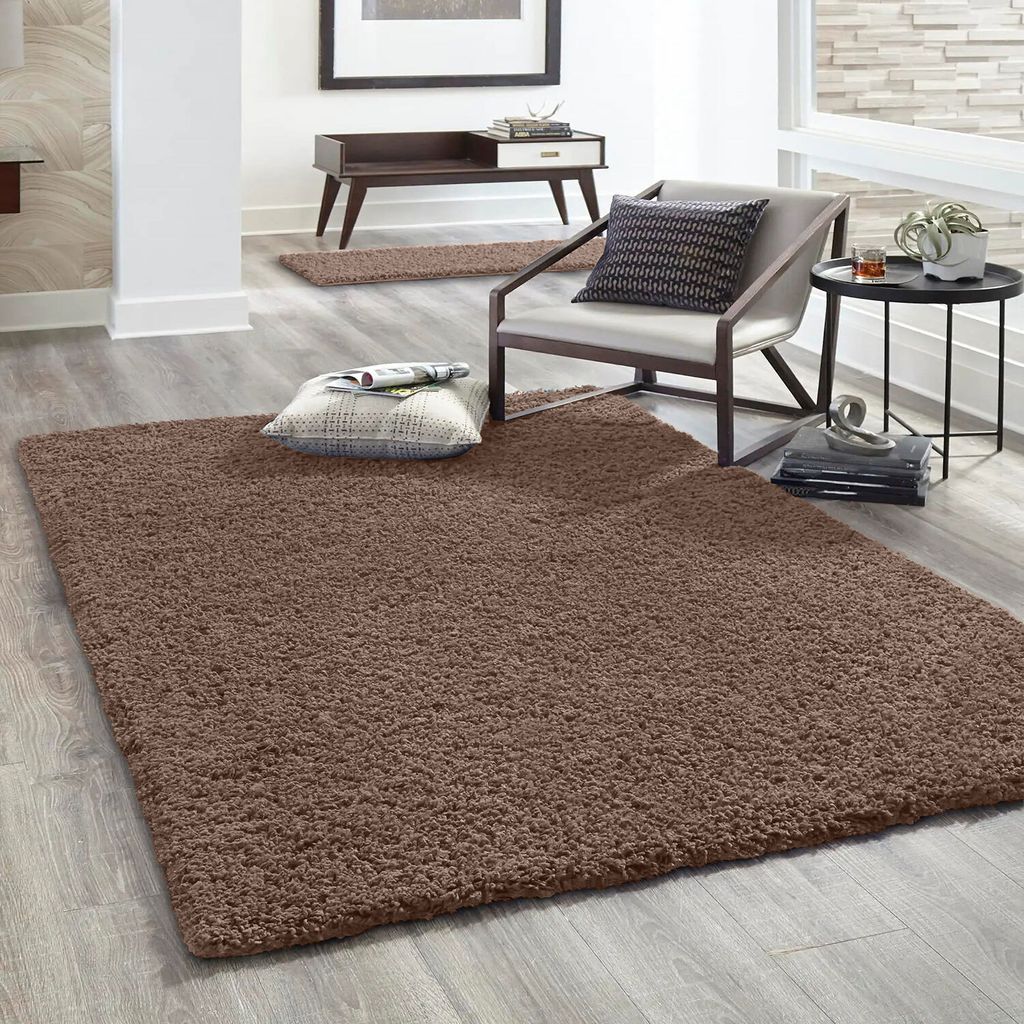 Hochflor Teppich Prime Shaggy Langflor Wohnzimmer Produktbild 