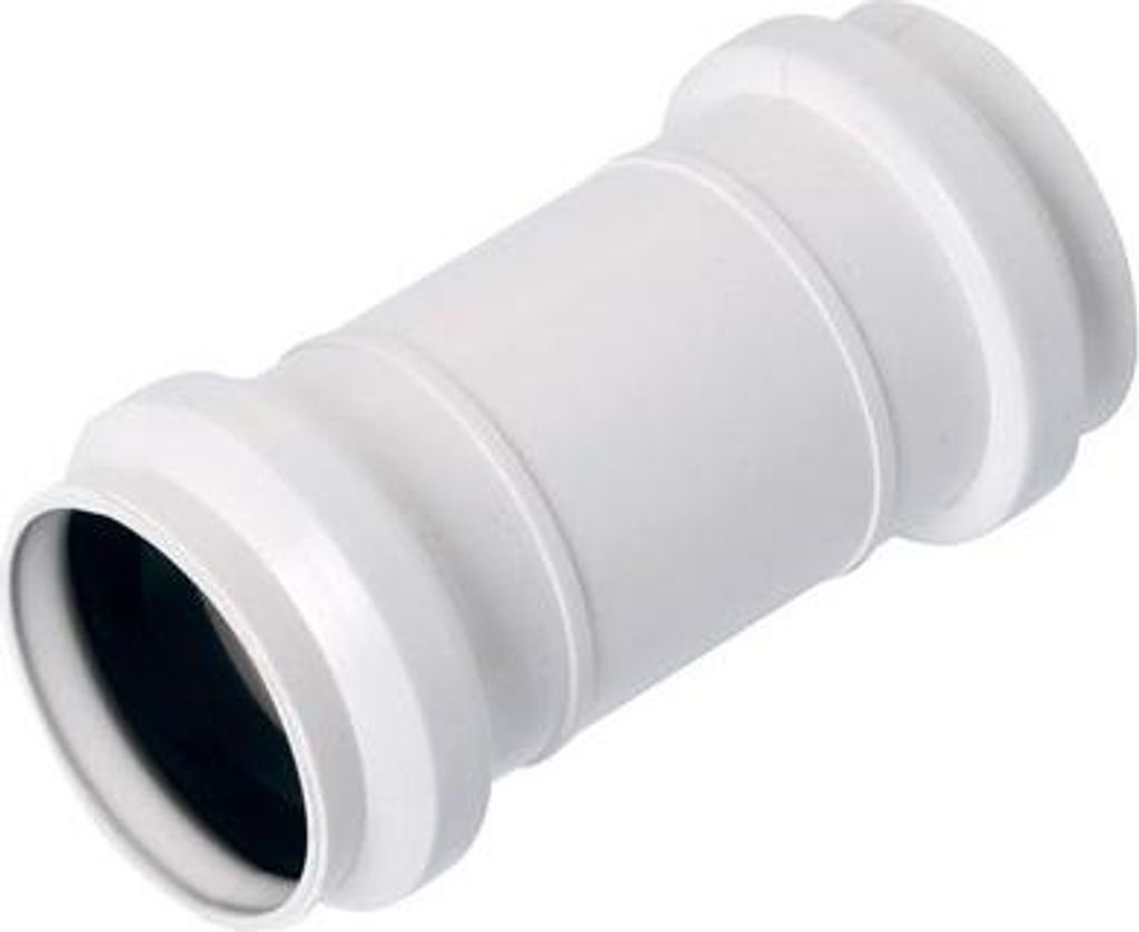 Kanalanschlussmuffe weiß 32 mm Produktbild 