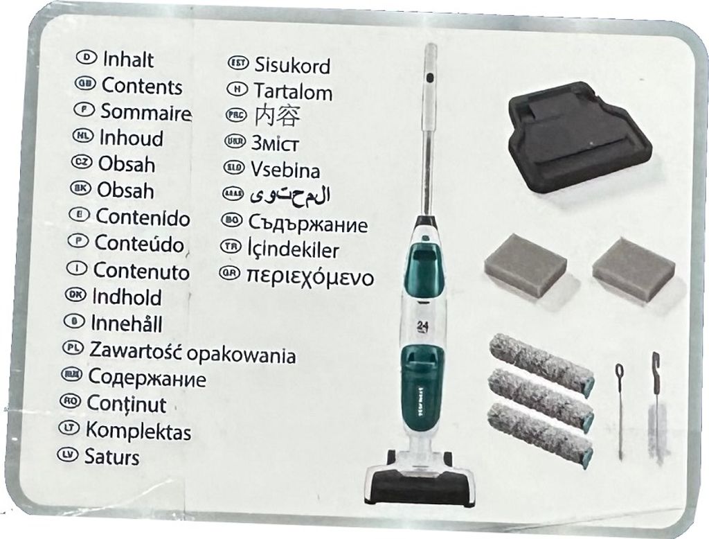 LEIFHEIT Akumulátorový sací mop Regulus Aqua PowerVac Obrázok produktu 31