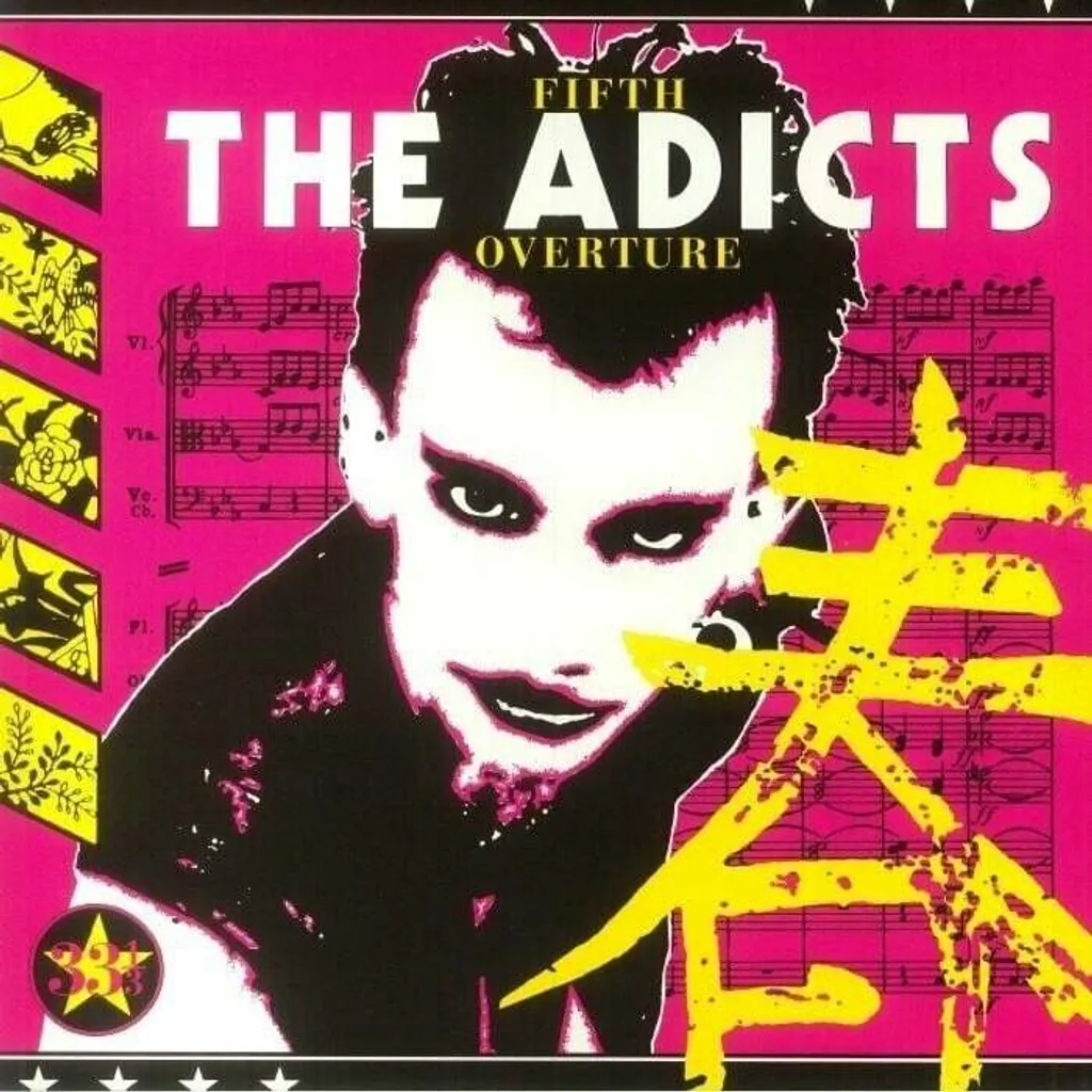 Réédition Rare Fifth Overture The Adicts Vinyle Jaune LP Disponible