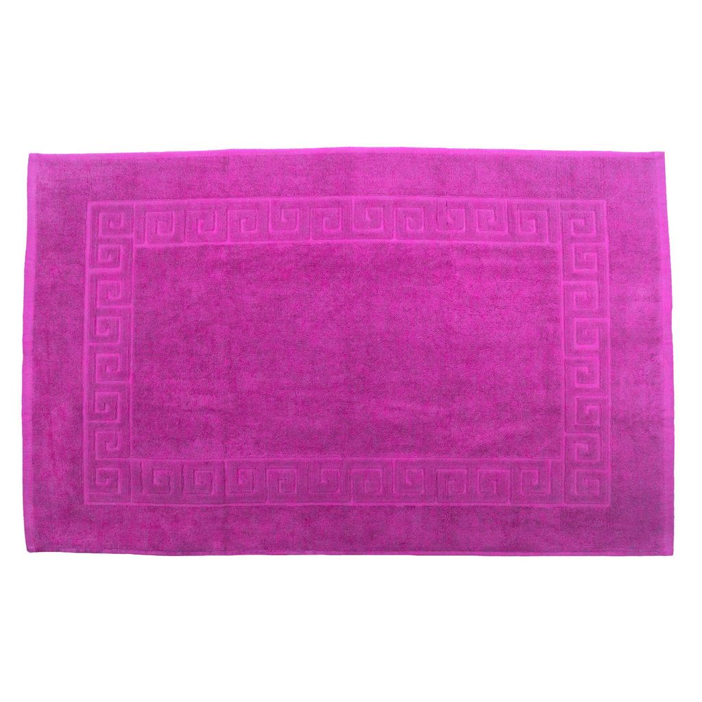 Julie Julsen Badvorleger Duschvorleger Spirale Pink,70 x 120 cm
