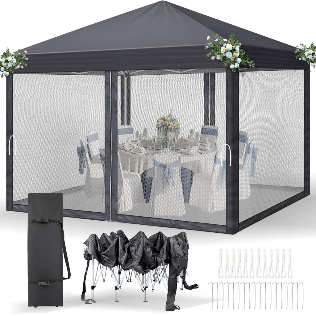 ALIGHTUP 3x 3m Pavillon pliable, Pop Up Pavillon avec 4 Image du produit 