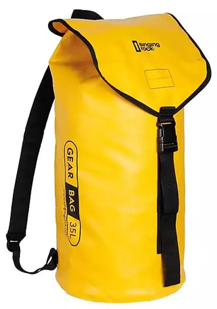 Sac à Corde Singing Rock Gear Bag 35L Jaune pour Travaux en Hauteur