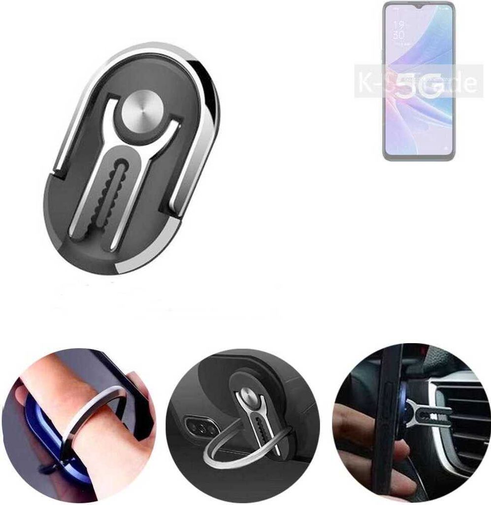 K-S-Trade 3in1 Smartphone-Ring Handy-Ring kompatibel mit Produktbild 