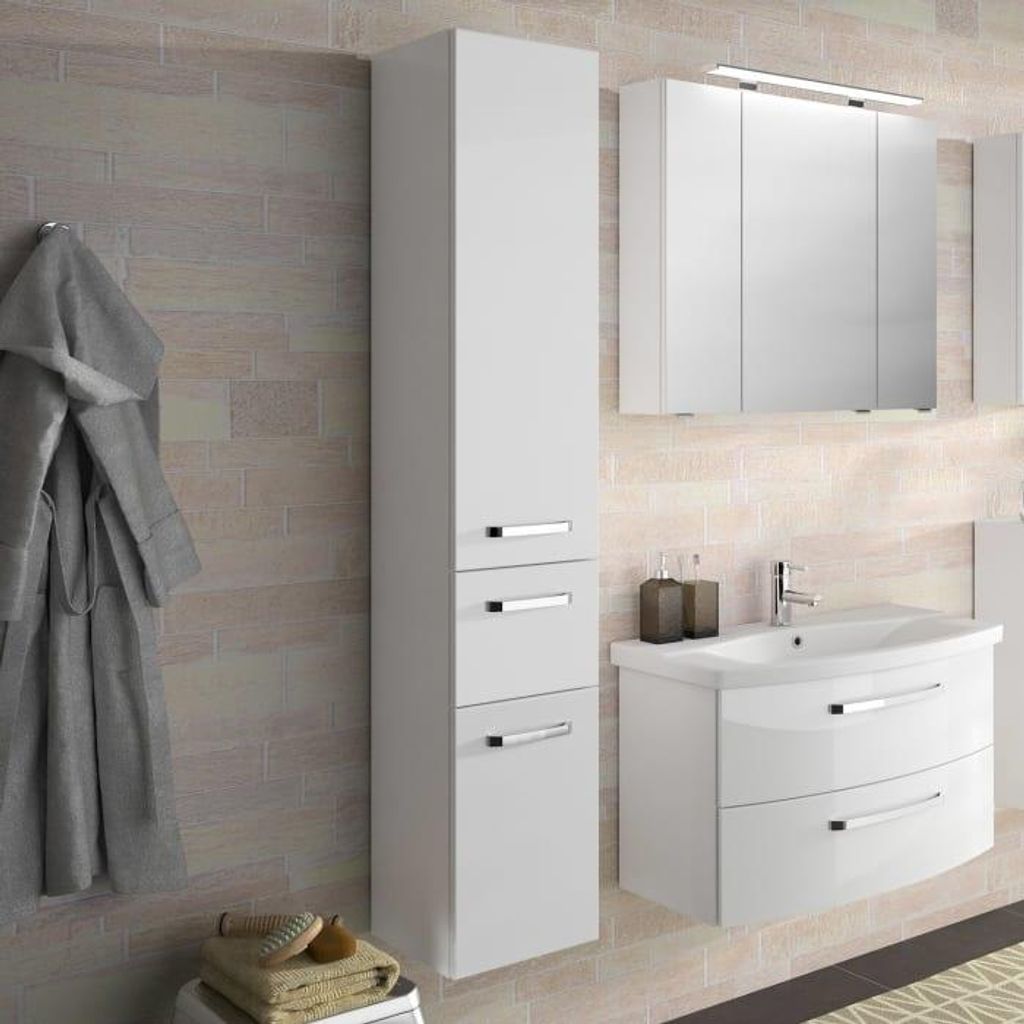 Pelipal Serie 4010 Hochschrank 30 x 168 cm mit 2 Drehtüren Produktbild 