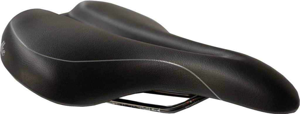 P&P Bequemsattel Engelke 850 schwarz , Uni, 268x199mm, 580g, schwarz