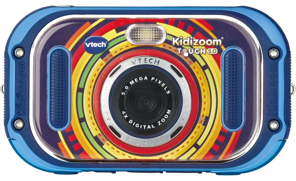 KidiZoom Touch 5.0 bleu avec écran tactile et double objectif photo