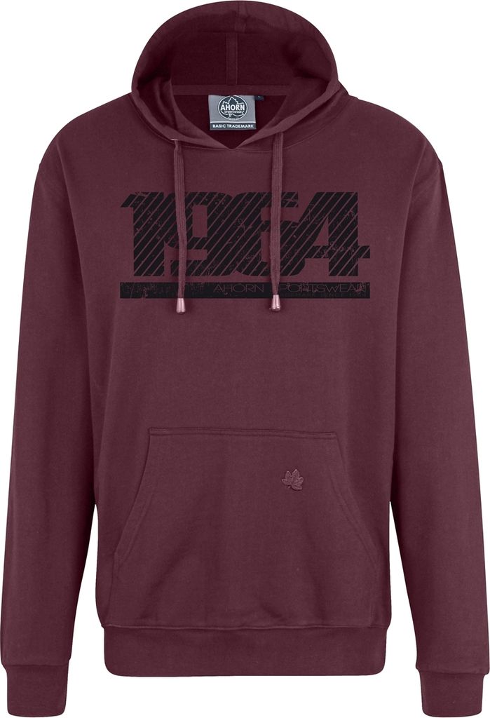 Übergrößen Kapuzen-Sweatshirt AHORN SPORTS Graphic Number Produktbild 