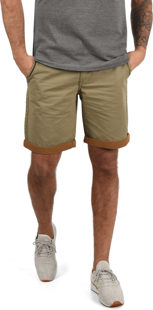 BLEND BHNeji Herren Chino Shorts Bermuda Kurze Hose mit Gürtel Regular Fit