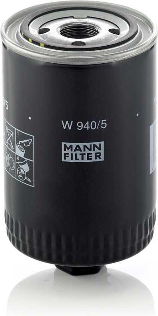 NFZ-MANN oliefilterpatronen voor type W940/5 Productafbeelding 