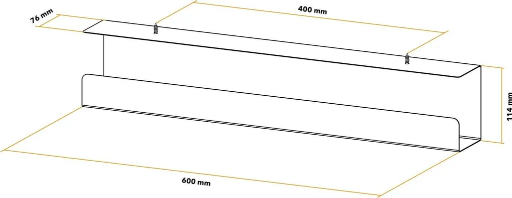 AlzaErgo CMT110 noir support écran robuste avec gestion de l'espace - 3