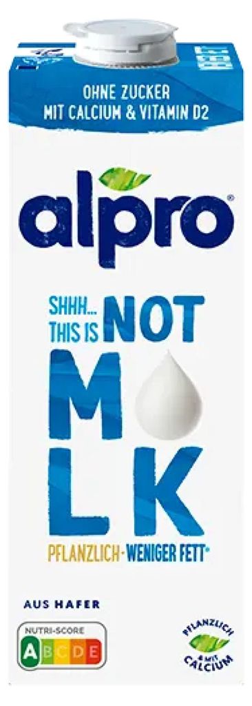 Alpro Haferdrink, Haferdrink, 1 l, 1 Stück(e), Milchzucker, Produktbild 