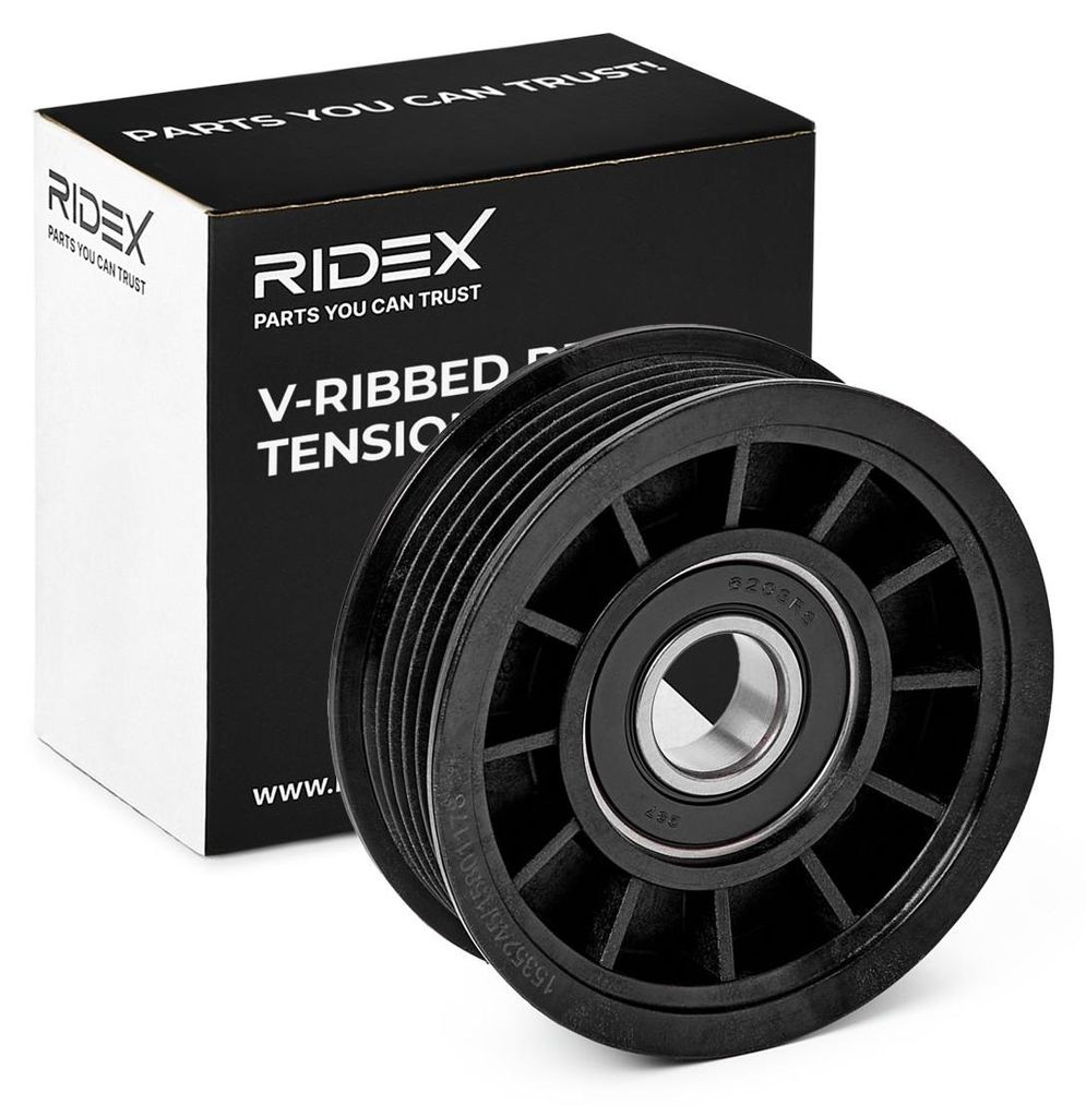 RIDEX 310T0383 Spannrolle Keilrippenriemen für JEEP GRAND CHEROKEE III (WH, WK) GRAND CHEROKEE II (WJ, WG) Commander (XK, XH) CHEROKEE (KK)