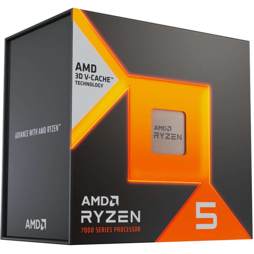 AMD Ryzen 5 7500X3D, AMD Ryzen™ 5, Sockel AM5, 5 nm, Box, Produktbild 