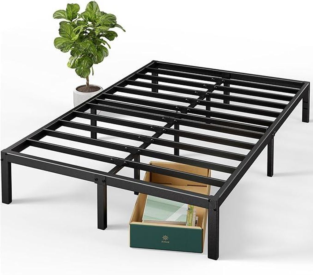 Elias bed, 160 x 190 cm – Bedframe, 36 cm hoog, met Productafbeelding 