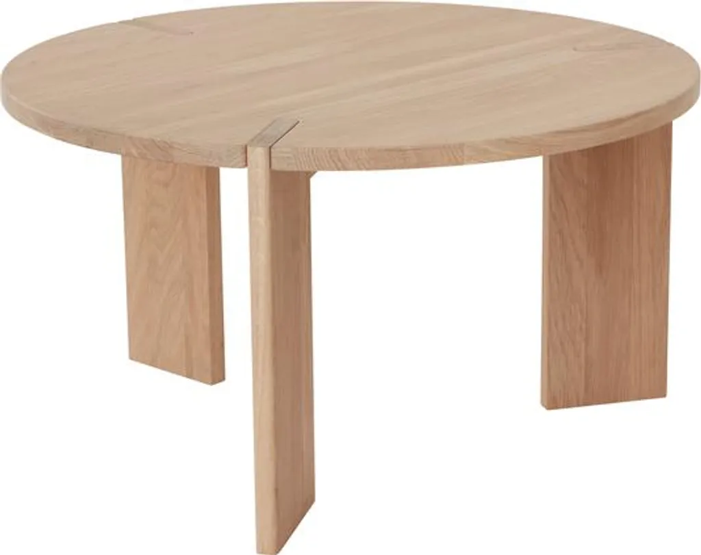 Table Basse Carrée en Bois Marron OYOY LIVING 65 cm Style Nordique