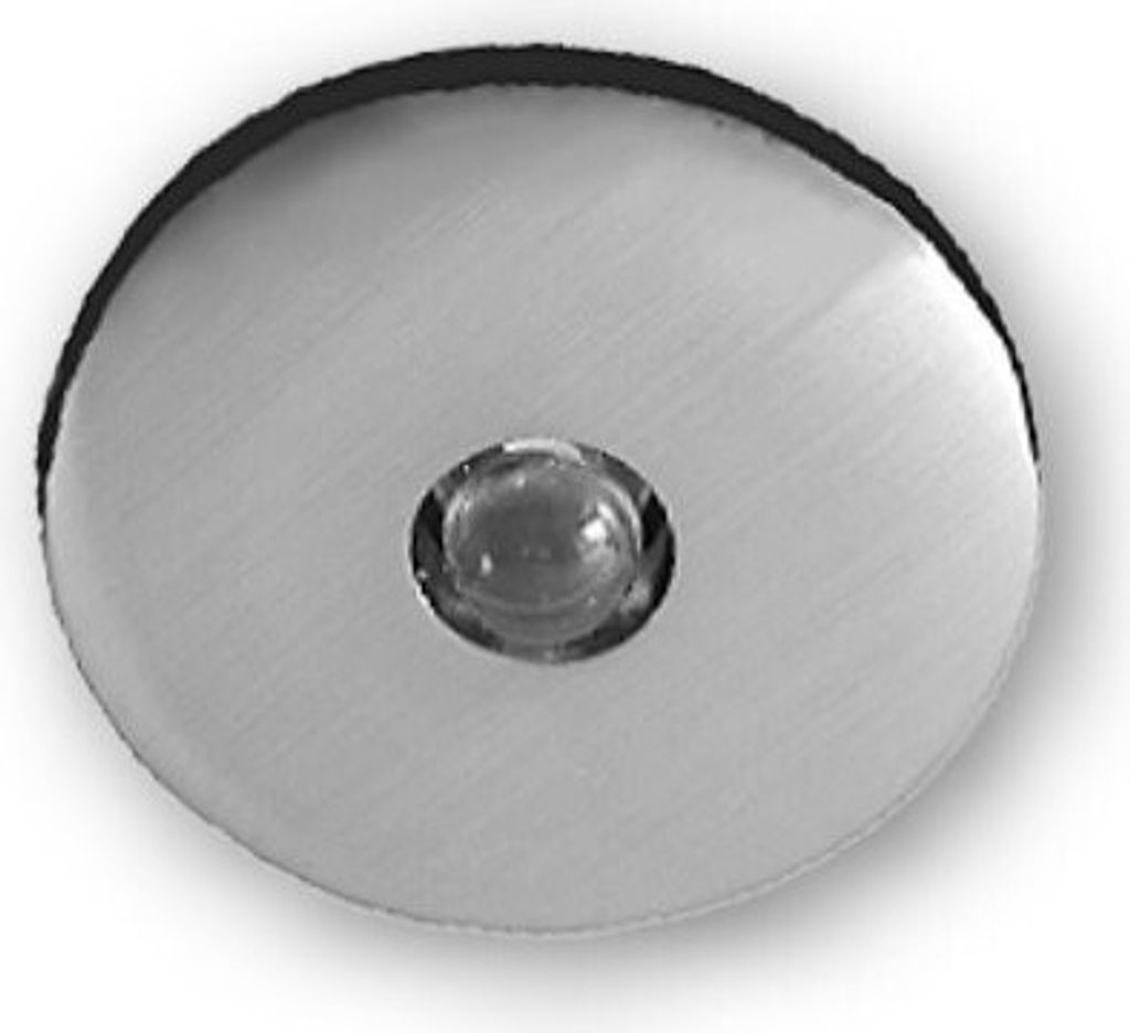 C-Light 10er Set - LED Sternchen 40 mm alu geb. / rot - (inkl. 6 VA Trafo)