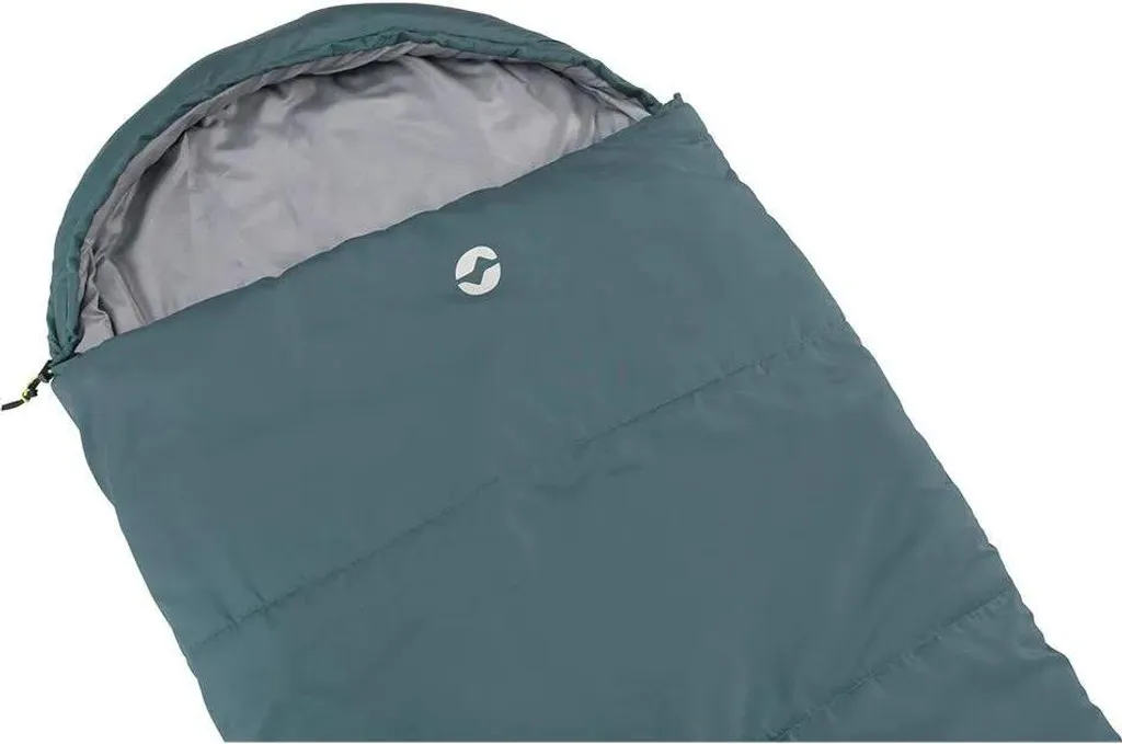 Sac de couchage Outwell Campion Lux Teal - Idéal pour Camping et Rando - 14