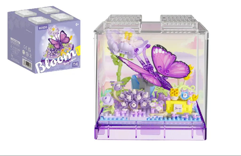 Jeu de construction Koco Butterfly pour activité calme à la maison
