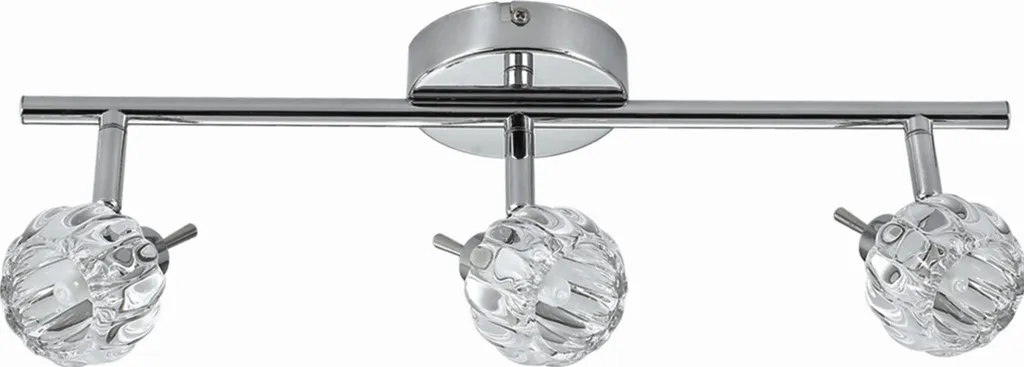 Plafonnier BOMBOLA 93-70302 Candellux chromé pour éclairage intérieur