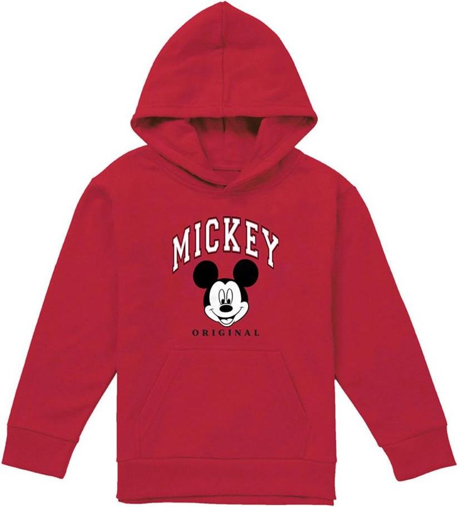 Mickey Mouse - "Original" Kapuzenpullover für Kinder TV23846 (128) (Rot)