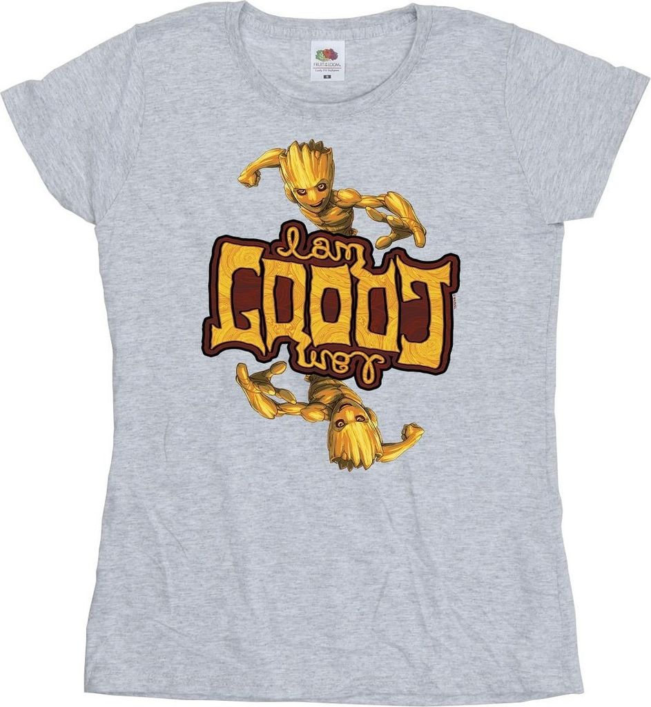 Marvel - "Guardians Of The Galaxy" T-Shirt für Damen BI22326 (M) (Grau)
