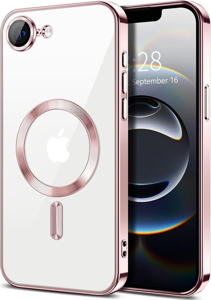 Étui transparent magnétique pour iPhone 16e/iPhone 17e, Image du produit 