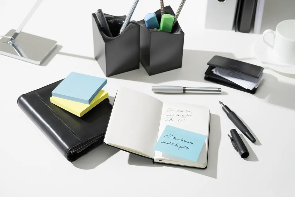 Notes autocollantes Energetic 76x76mm : finis les oublis au bureau
