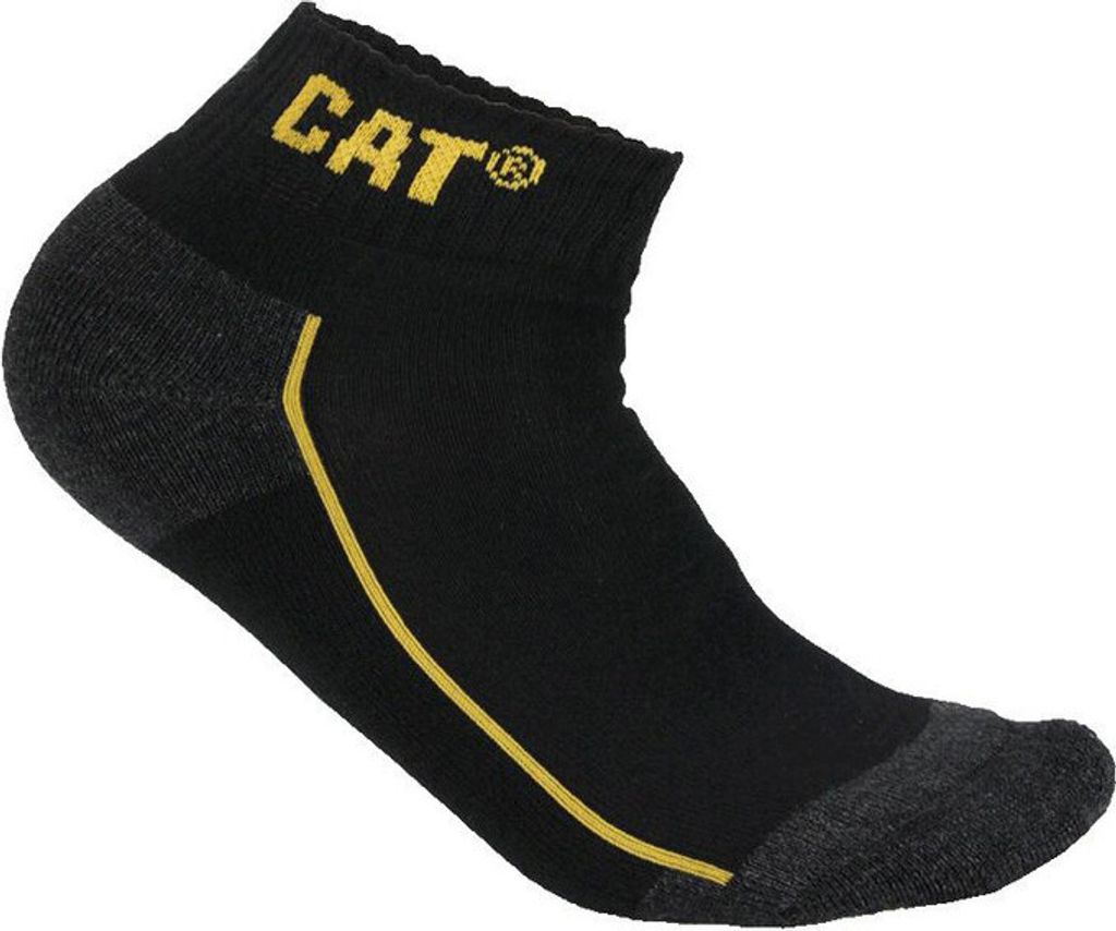 CAT Sneakersocken Robust schwarz 3 Stück Produktbild 