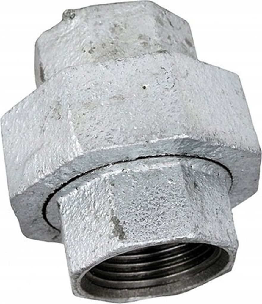 Verzinkte Eisen Bolzen 1/2" verzinkt 48 mm Reduzierung