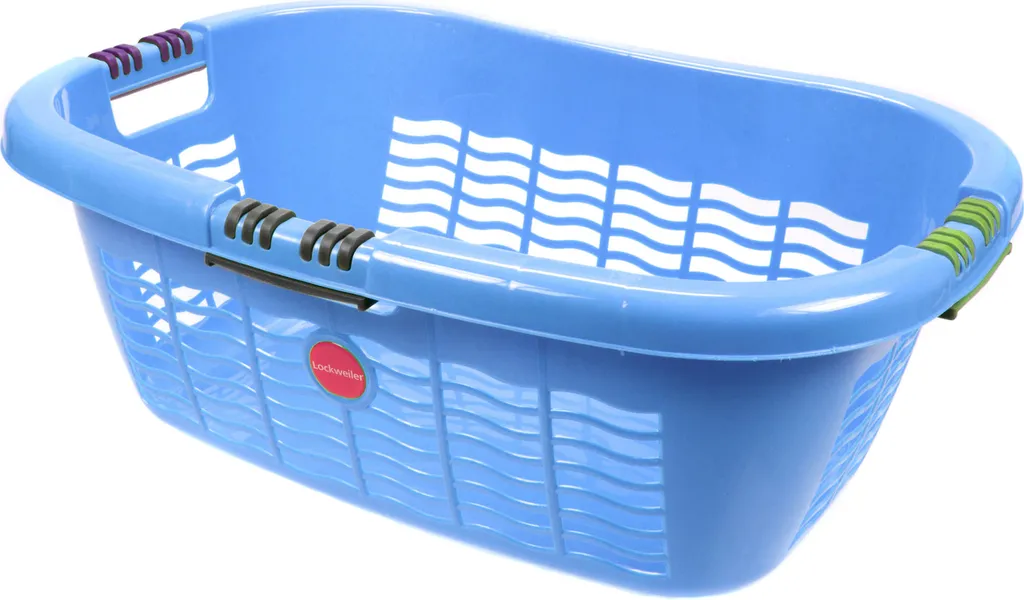 Cesta Biancheria Lockweiler Ergo Acquamarina 28L - Comodità e Stile