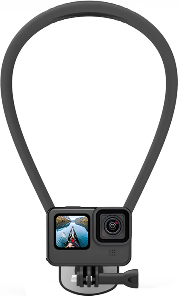 Support de cou anti-vibration et magnétique pour filmer sans les mains