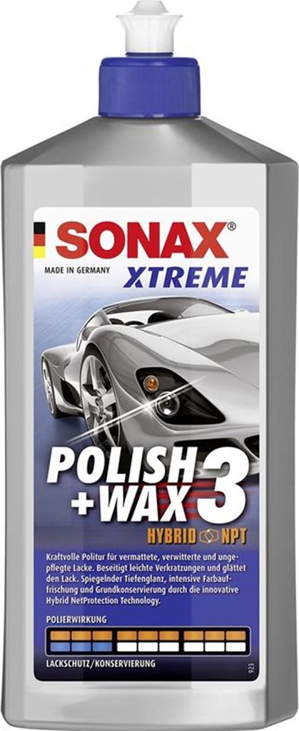 Lackpolitur XTREME Polish+Wax 3 Hybrid NPT 500 ml Flasche Produktbild 