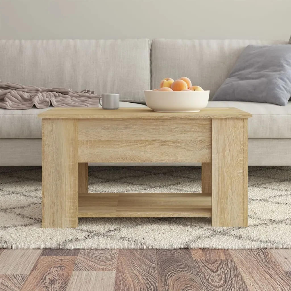Arreda con Stile: Tavolino Rovere Sonoma 79x49x41 cm | Idea Living - 3