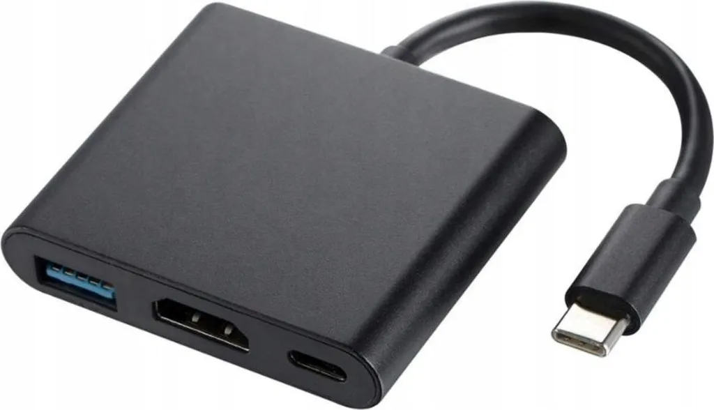 hub 3 in 1 Type-C per adattatore 4K HDMI / USB 3.0 / PD 87W per MacBook / laptop Windows