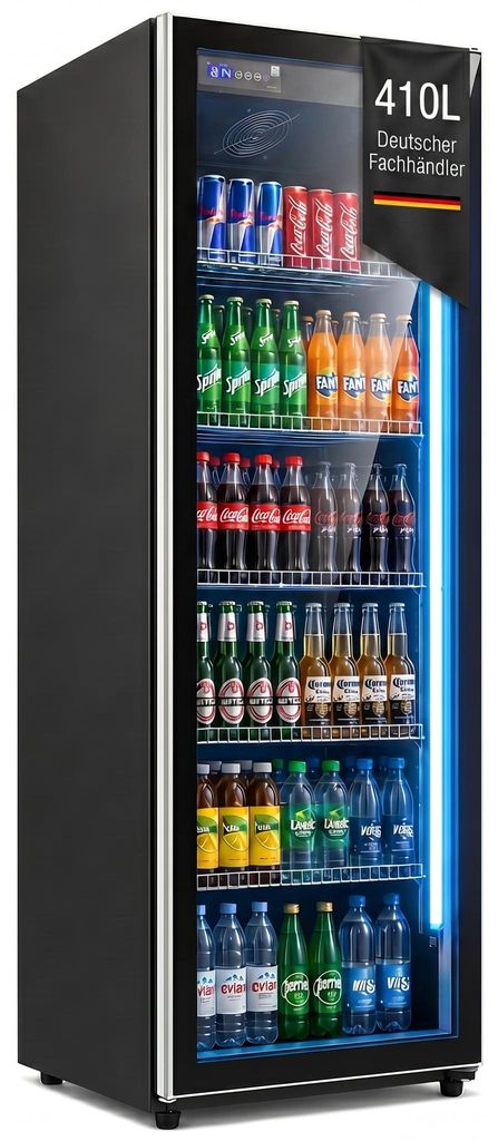 FREEZE. FourSixty A Getränkekühlschrank mit Glastür & Produktbild 